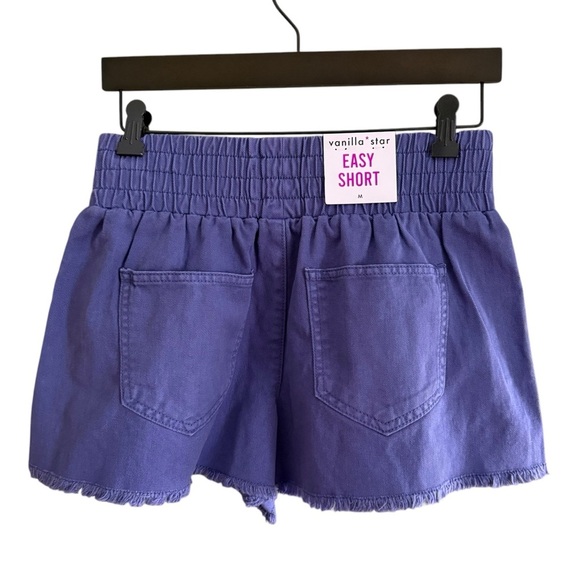 Vanilla star Easy Short Designed In New York Pull On purple shorts Size M - Picture 2 of 8